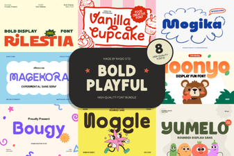 Energetic Fonts for Creative Projects